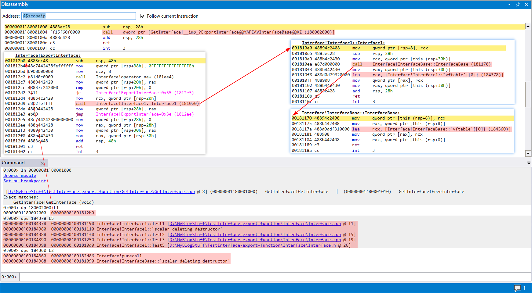 case4-getinterface-constructor-vftable